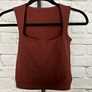 Women's Sleeveless Top - Brown